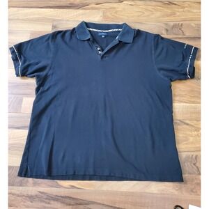 Burberry Golf Men's Sz L Pique Polo Nova Check Collared Shirt
